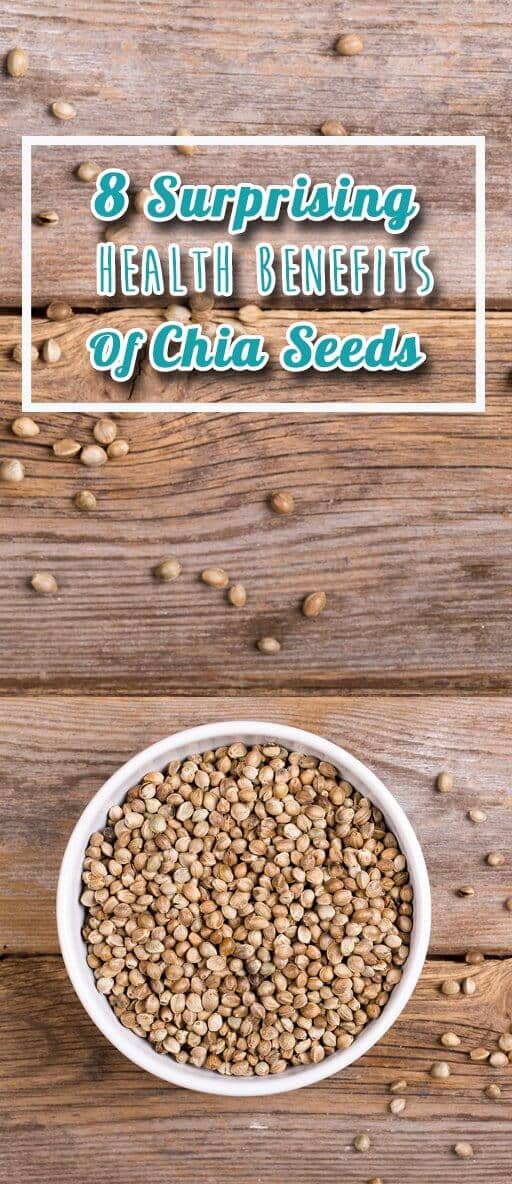 8 Surprising Health Benefits Of Chia Seeds