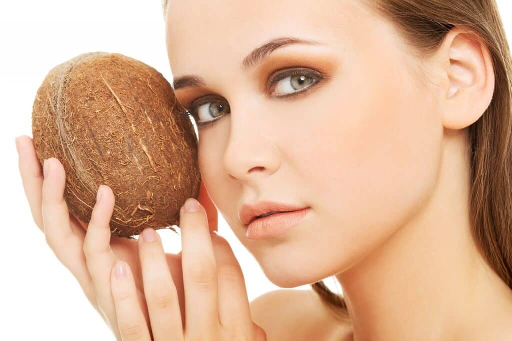 coconut oil for irritated skin.