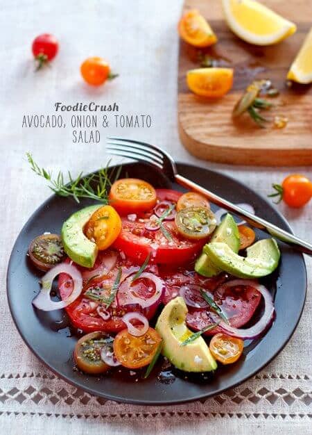 Avocado Tomato Salad