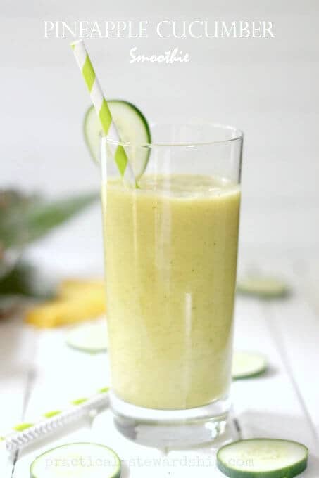 Pineapple and Cucumber Smoothie