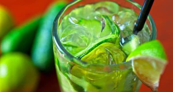 Rosemary Cucumber Lemonade