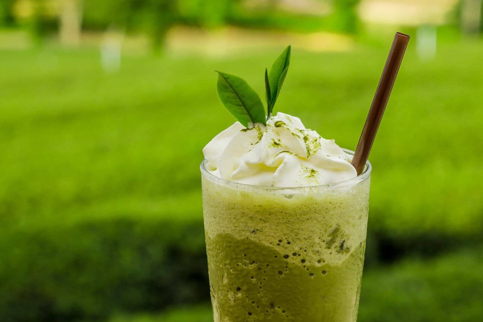 green tea smoothie