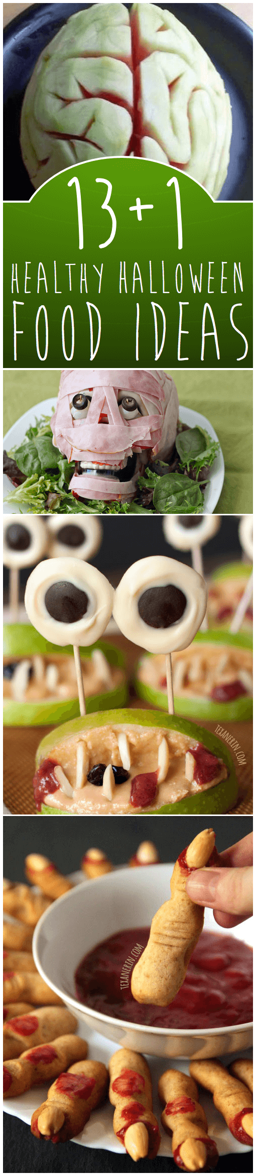 13+1 Scary DIY Halloween Food Ideas - And All Of These Are Healthy!