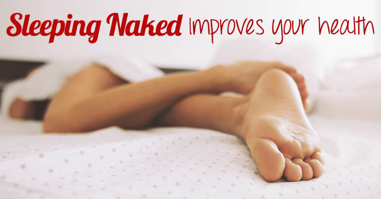 sleeping naked