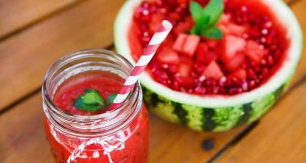 Watermelon cucumber cooler