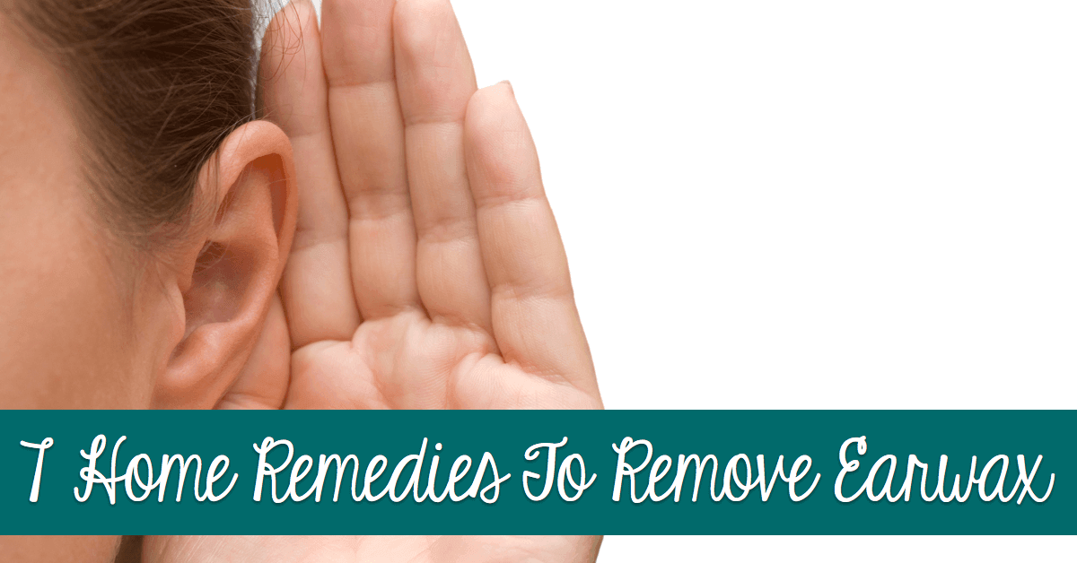 best way to remove ear wax from your ear