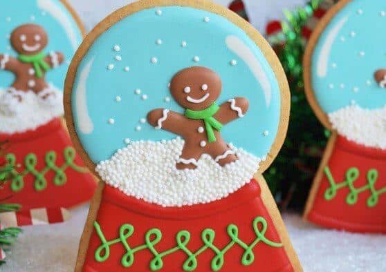 Gingerbread Snow Globes