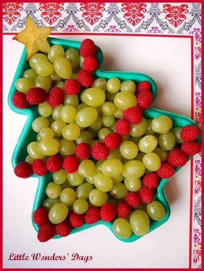 Healthy Christmas Preschool Party Snack