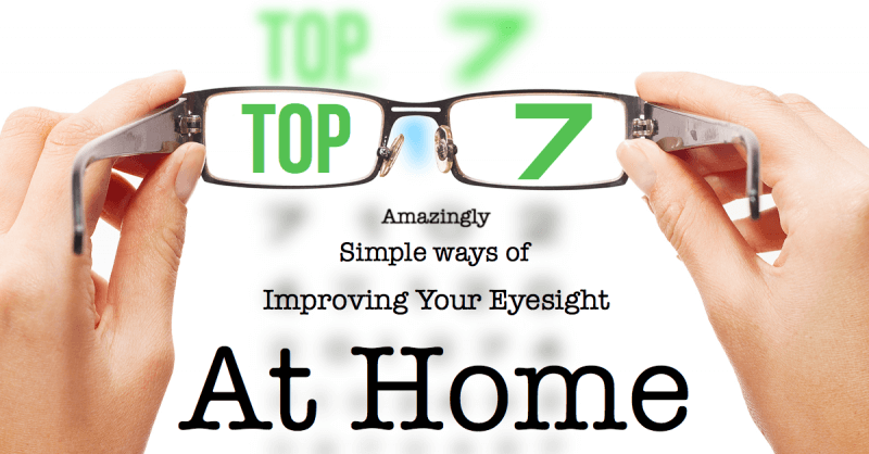 Improving Your Eyesight At Home