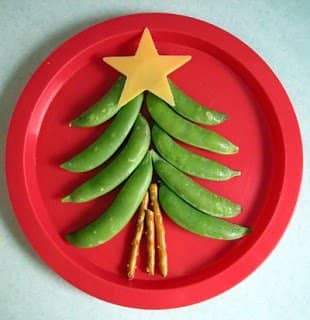 Healthy Christmas Tree Snack