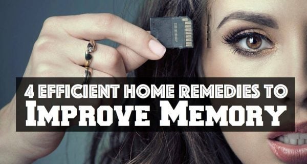 4 Efficient Home Remedies to Improve Memory