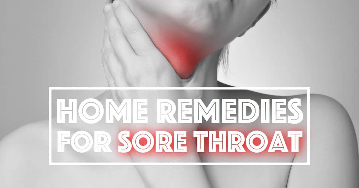 home remedies for sore throat