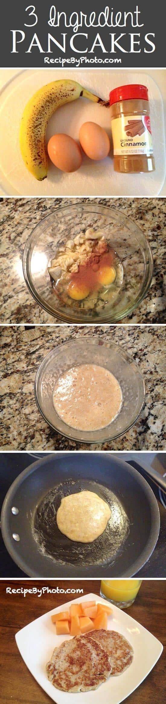 3 Ingredient Pancakes