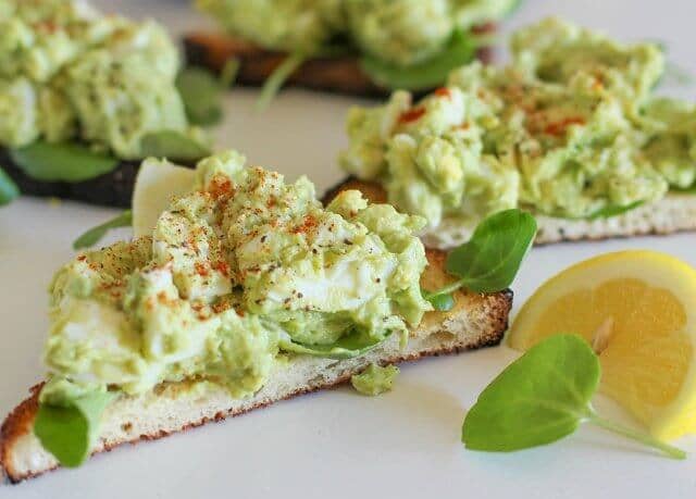 Avocado Egg Salad Without Mayo