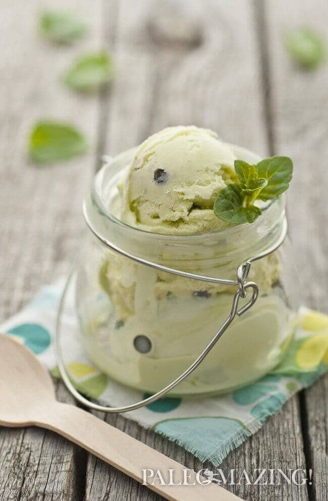 Paleo Mint Ice-cream