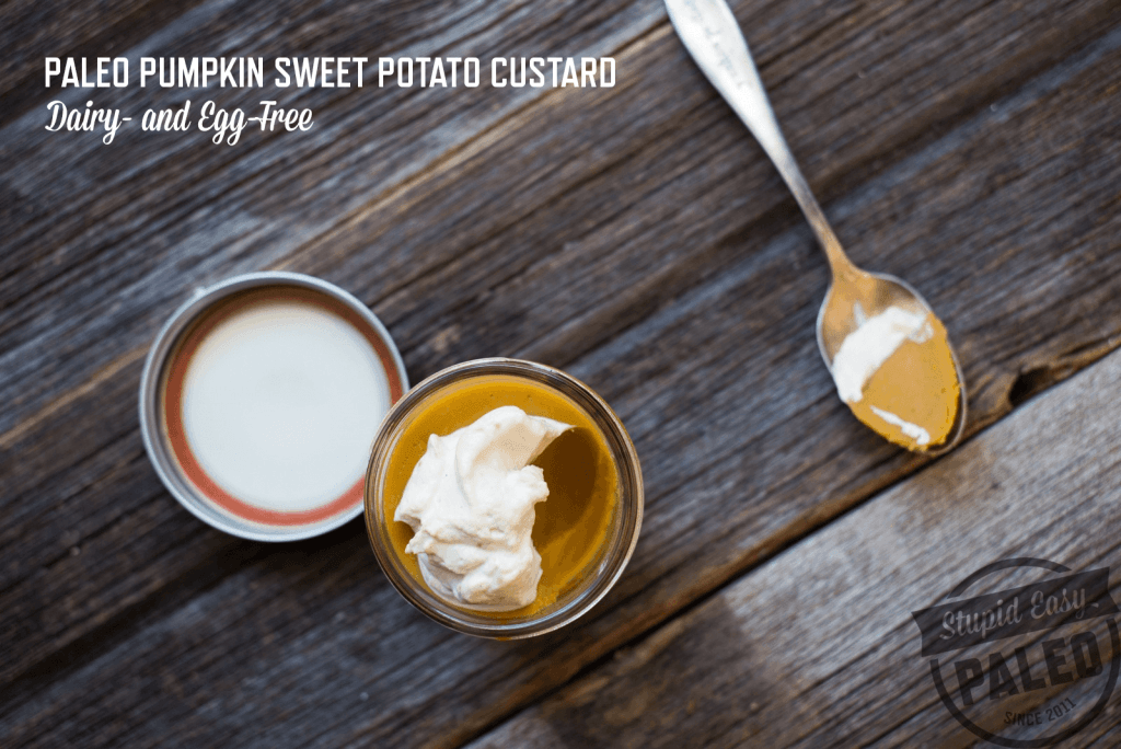 Pumpkin, Sweet Potato Custard Recipe
