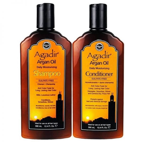Agadir Argan Oil Daily Shampoo and Conditioner Set