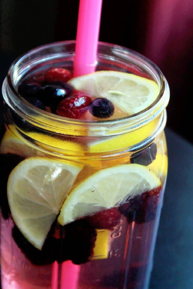 Lemon Berry Flush Fat Spa Water