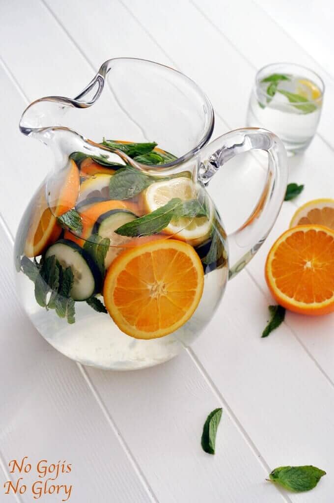 Refreshing Citrus and Cucumber Detox Water