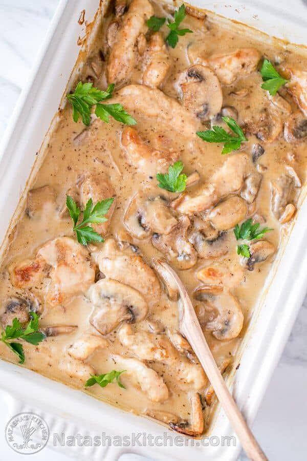 Chicken and Mushroom Casserole