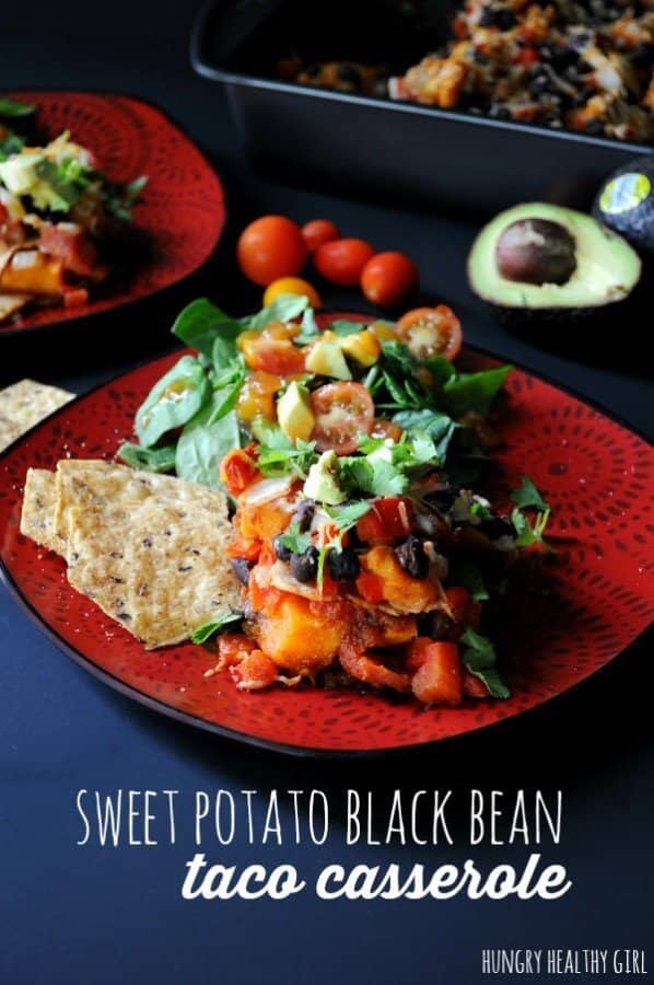 Sweet Potato Black Bean Casserole