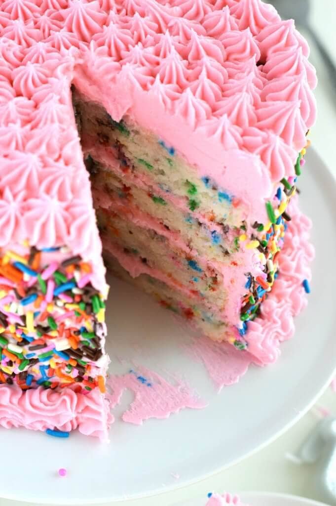 Gluten-Free Funfetti Cake