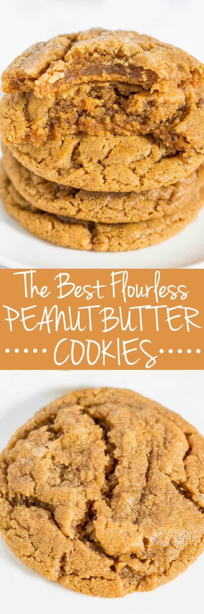 Flourless Peanut Butter Cookies