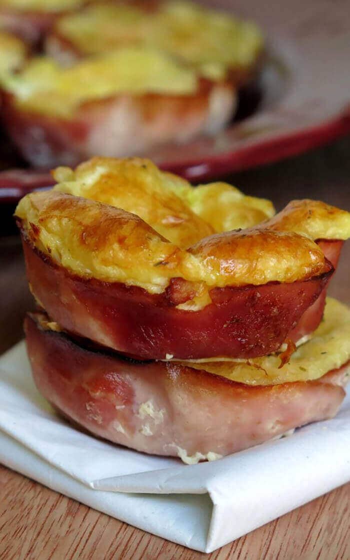 Ham Quiche Cups