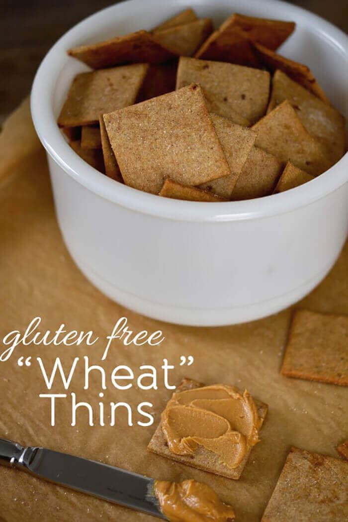 Gluten-Free Crackers: "Wheat" Thins Copycat