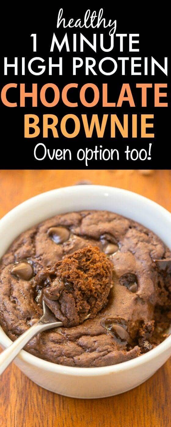 The Ultimate 1-Minutes Protein Brownie