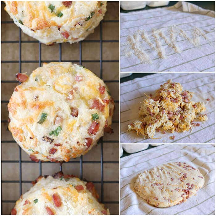 Ham and Cheese Biscuits