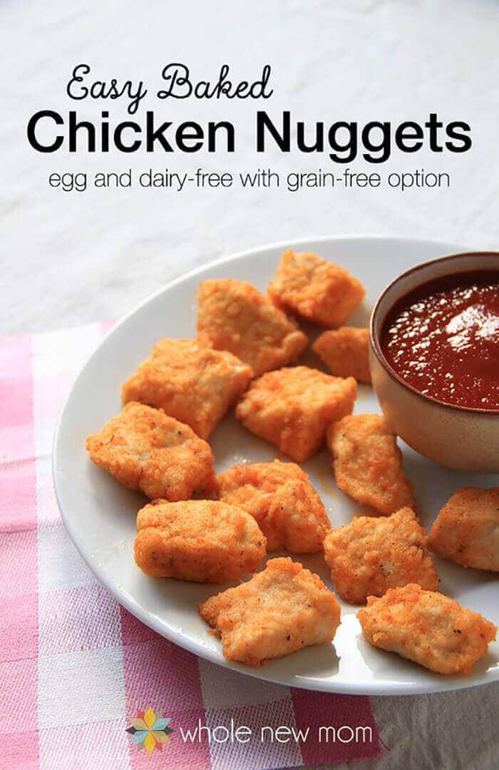 Easy Baked Chicken Nuggets