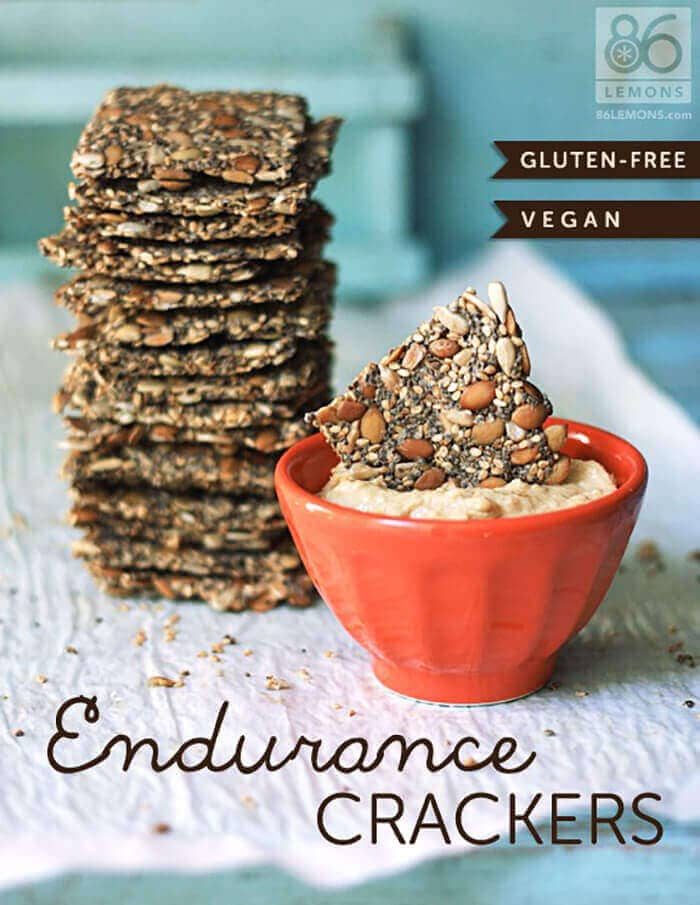 Endurance Crackers – Vegan and Gluten-free