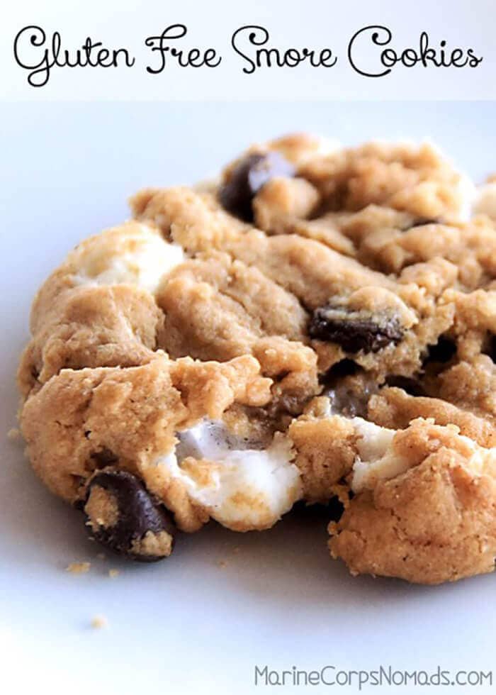 Flourless Smore Cookies