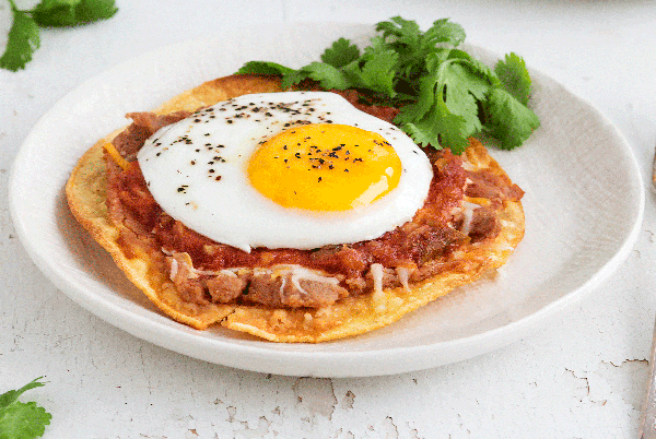 Gluten free Breakfast Tostada