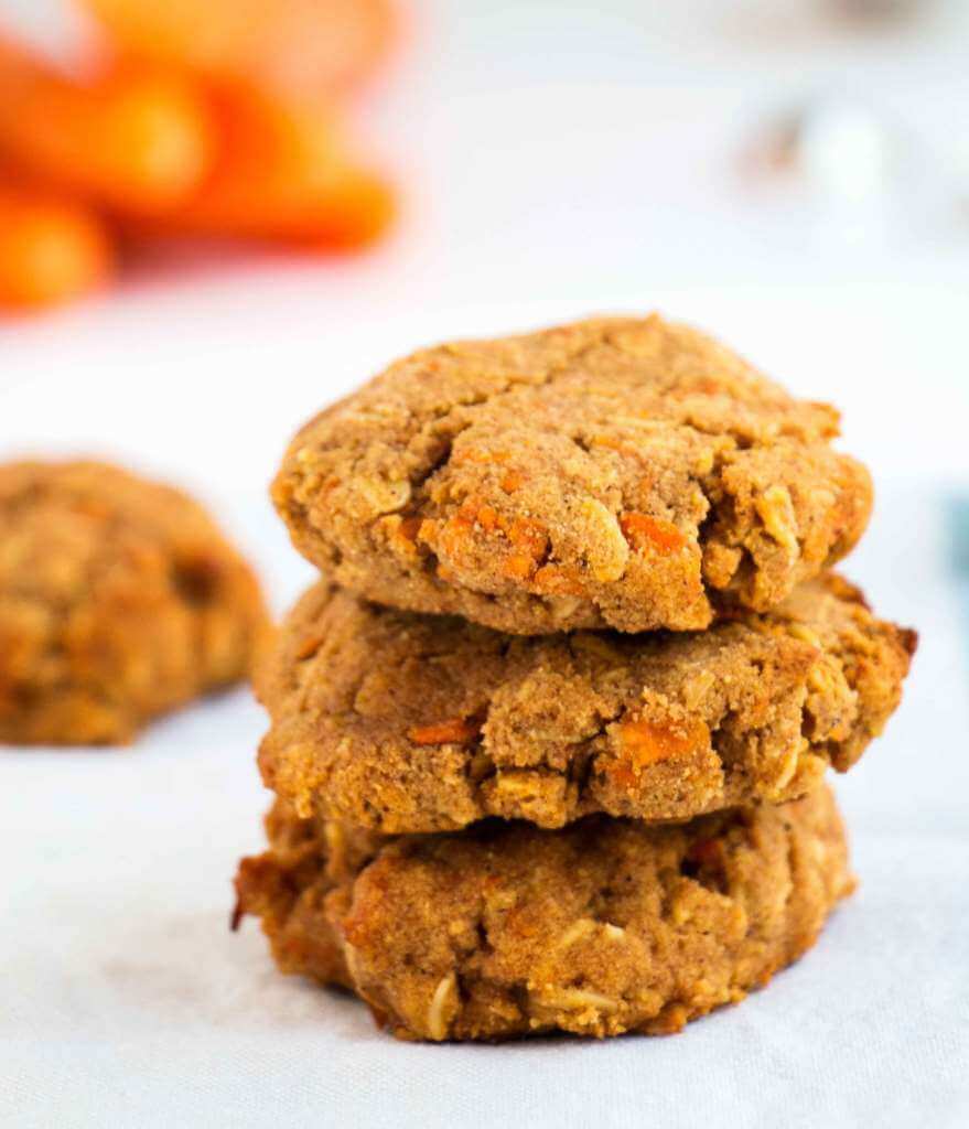 Healthy Cinnamon Carrot Cookies