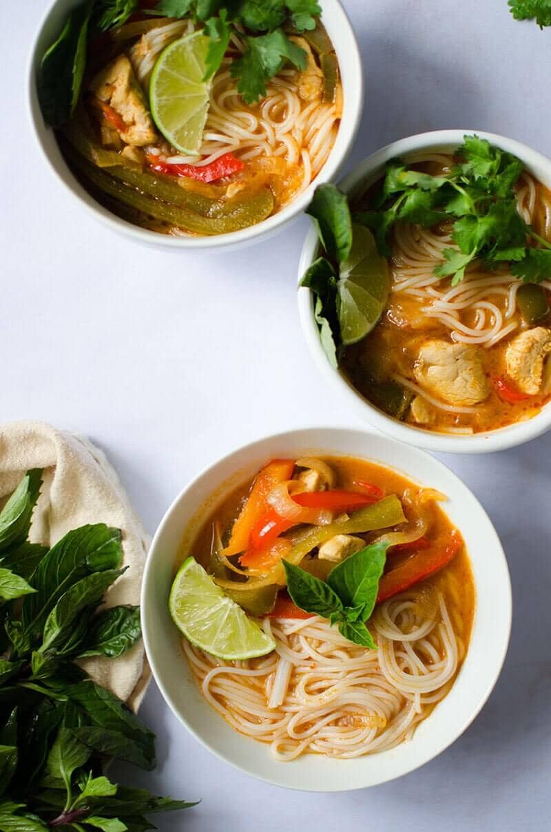 Red Curry Noodle Soup