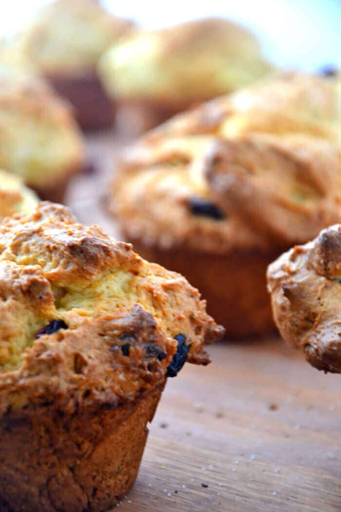 Gluten-Free Orange Cranberry Oatmeal Biscuits