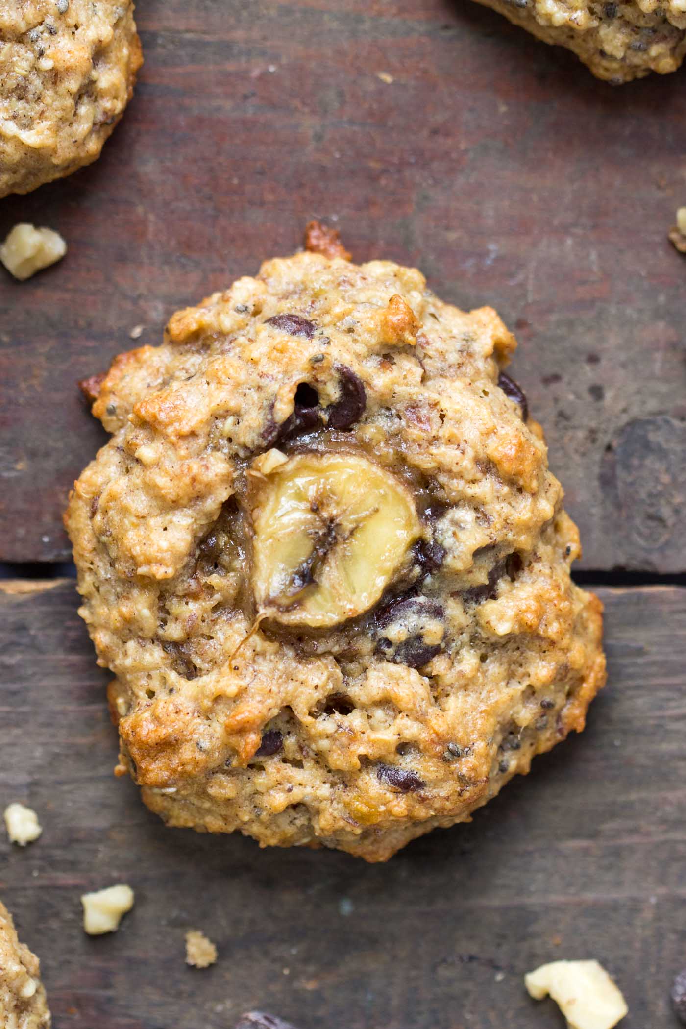 Chunky Monkey Quinoa Breakfast Cookies