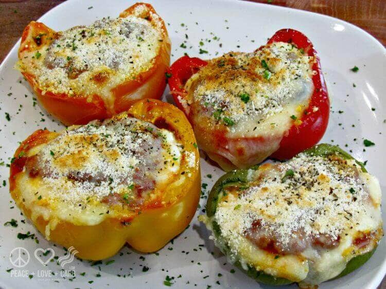 Lasagna Stuffed Peppers