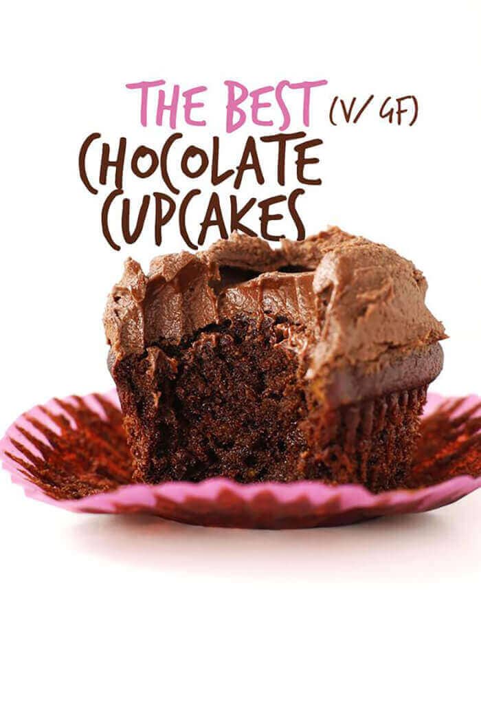 The Best Vegan Gluten-Free Chocolate Cupcakes