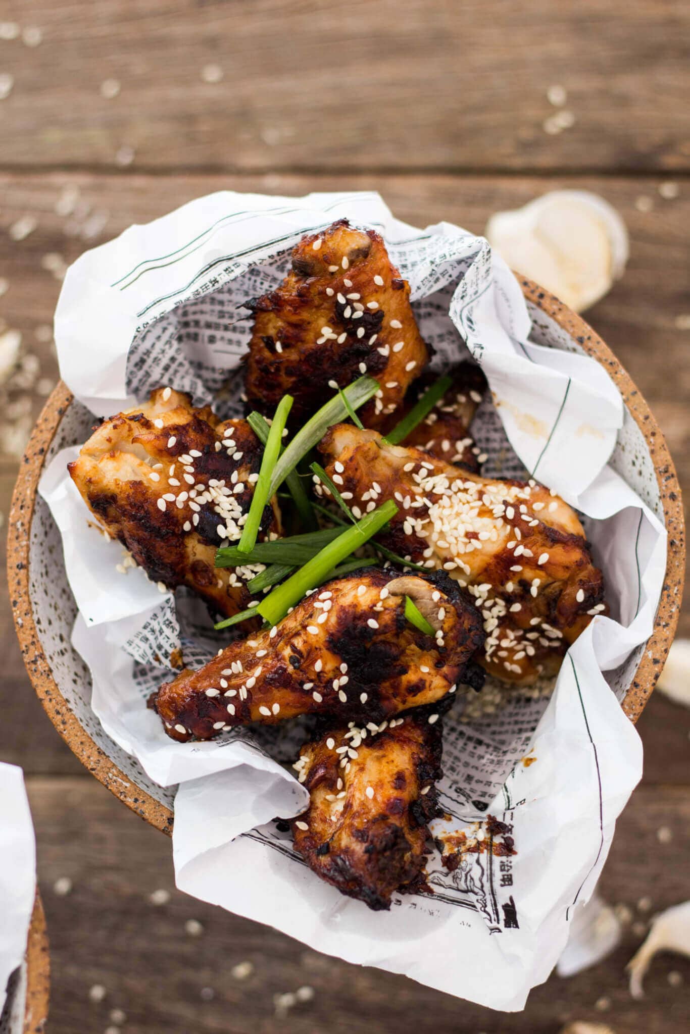 Baked Miso Chicken Wings