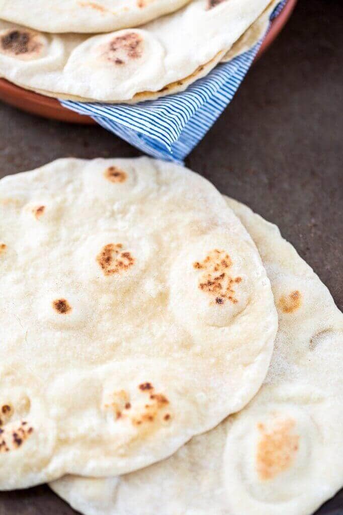 East Homemade, Vegan and Yeast-Free Flatbread