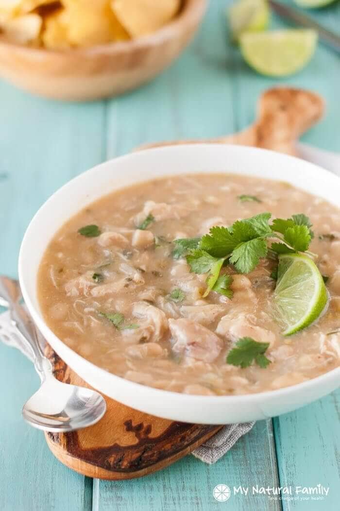 Slow Cooker White Chicken Chili Recipe