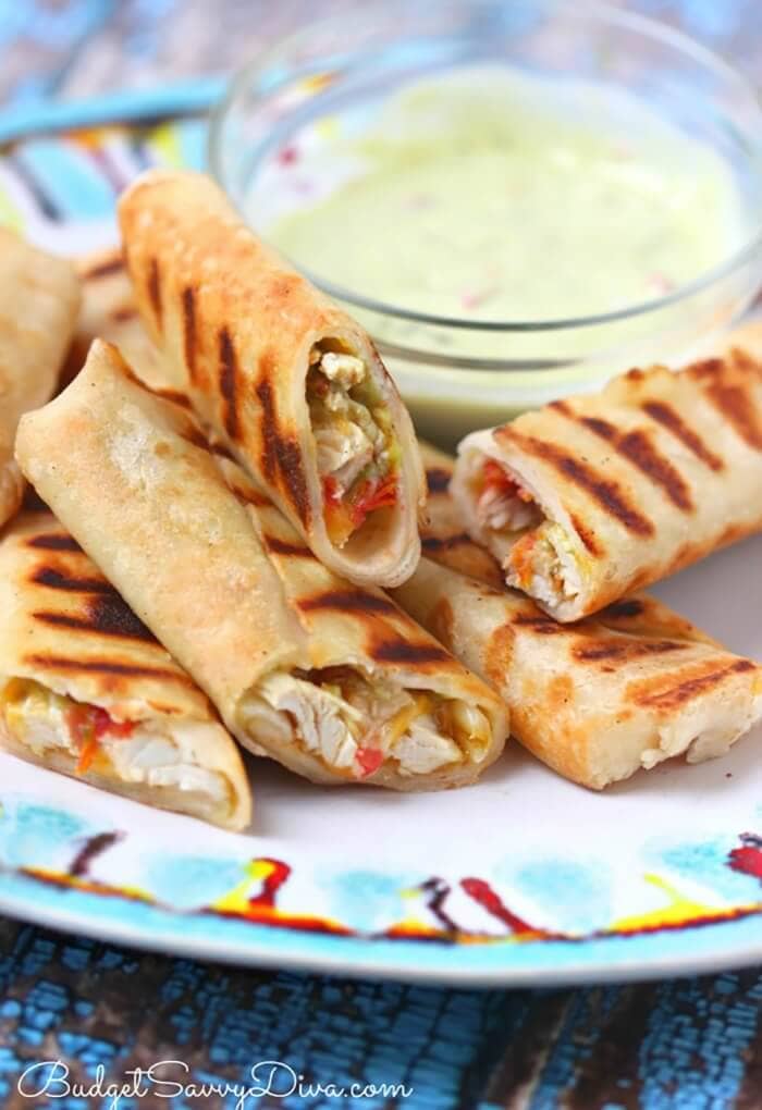 Cheesy Quesadilla Roll Recipe