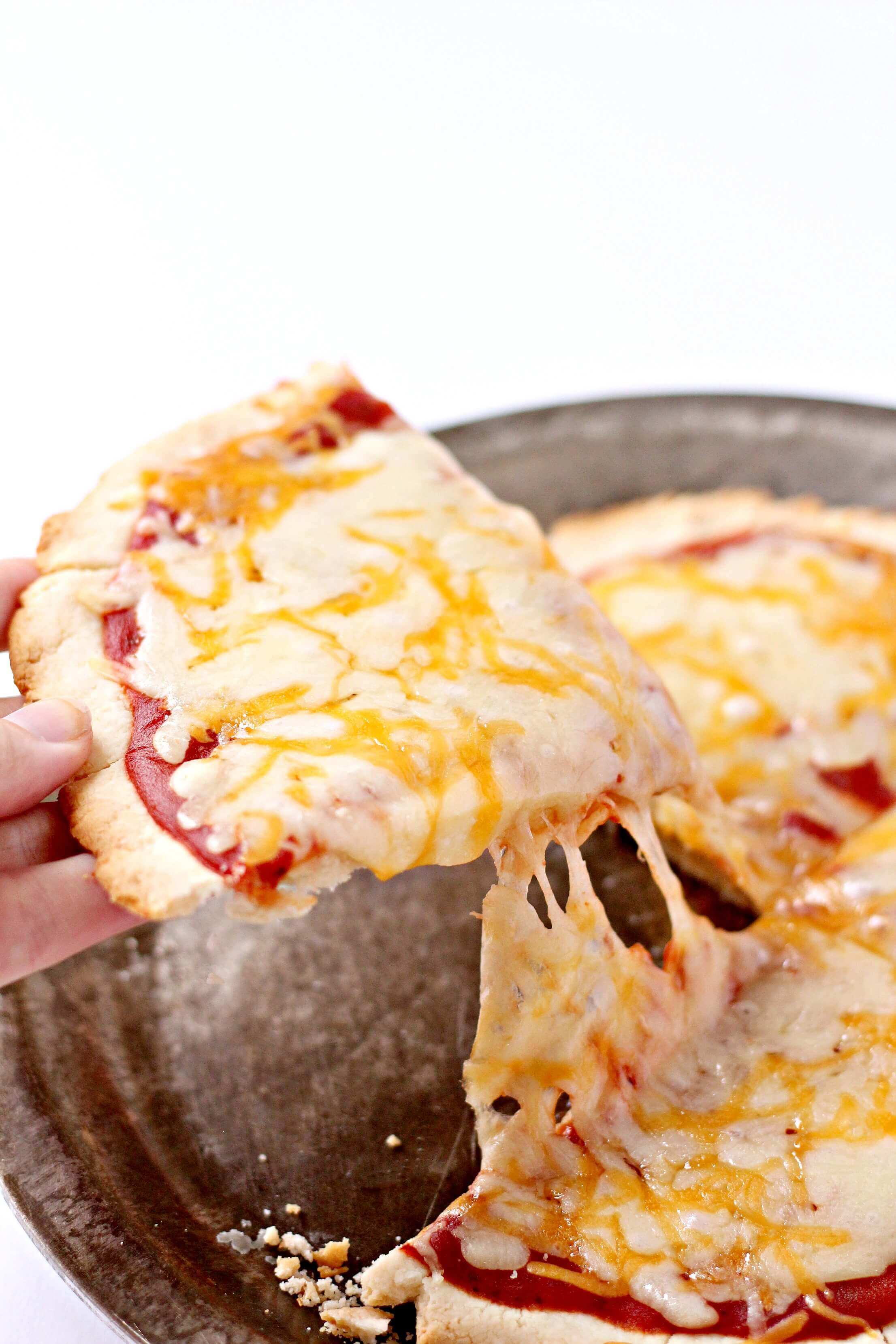 Cheese Pizza with a Gluten-Free Crust