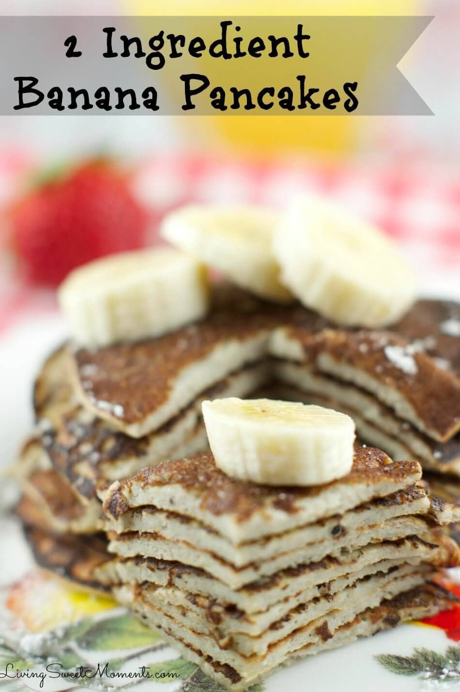 Two-Ingredient Banana Pancakes