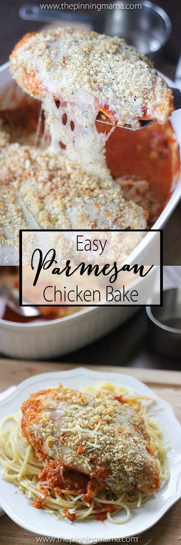 Easy Chicken Parmesan Bake Recipe