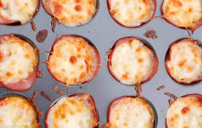 No-Crust Pizza Bites