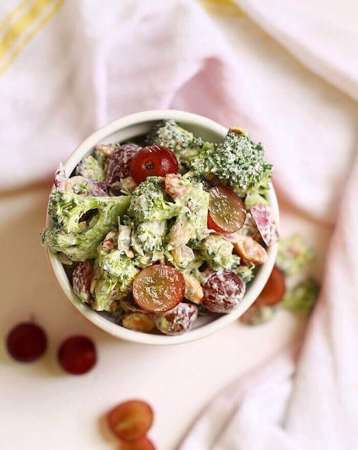 The Best Vegan Broccoli Salad